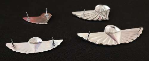Full set of 101 Air Supply Company Instructor & Despatcher wings - (Regular & Mess Dress size)  F98
