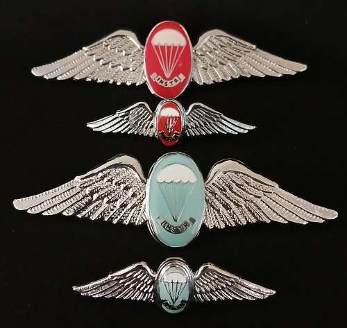 SADF PARACHUTE WINGS COLLECTION Of 10 Wings - Full Size And Mess Dress -- One BID For The Lot   F101