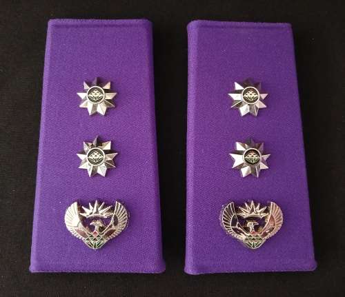 SA ARMY COLONEL CHAPLAIN SHOULDER BOARDS TYPE 1 -- IN ORIGINAL PACKAGE  No.3
