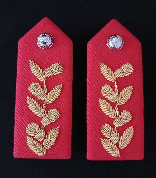 SA ARMY GENERALS GORGET PATCHES - In Original Packaging                      No.9