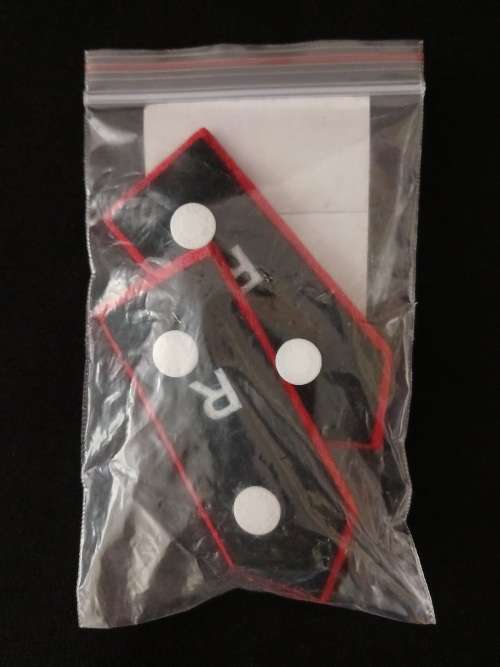 SA ARMY GENERALS GORGET PATCHES - In Original Packaging                      No.9