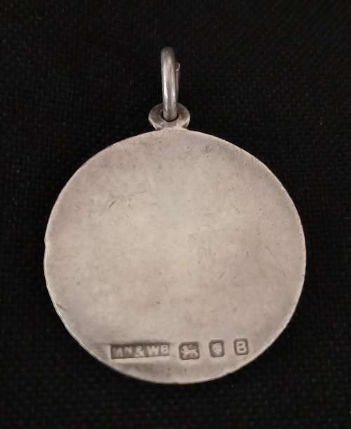 VINTAGE SILVER & ENAMEL LADIES GOLF UNION LGU HANDICAP BADGE - MAPPIN & WEBB