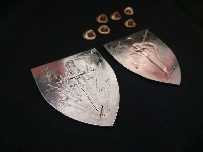 SADF 61 Mech Battalion Shoulder Flashes  ( All Pins )             R27