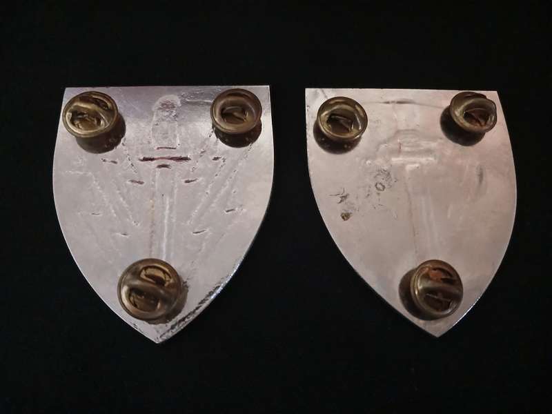 SADF 61 Mech Battalion Shoulder Flashes  ( All Pins )             R27