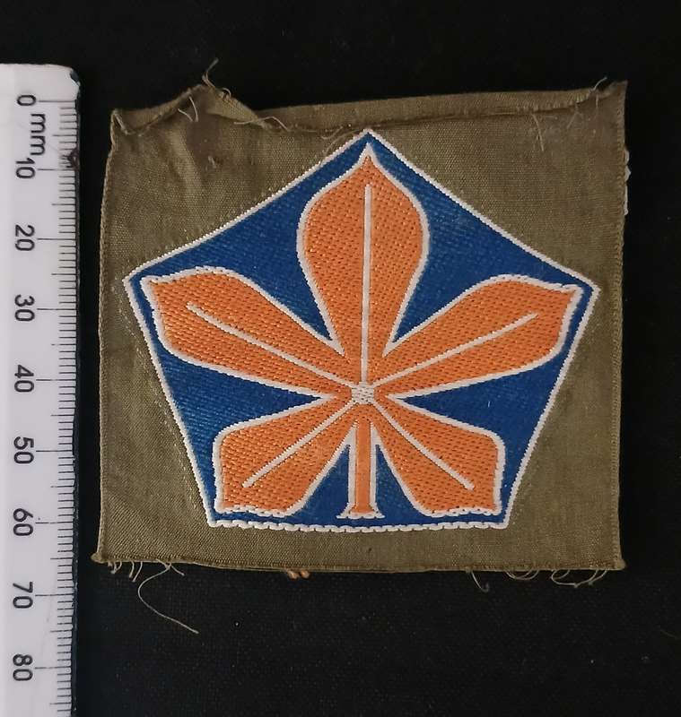 DUTCH NETHERLANDS 5TH DIVISION FORMATION SIGN PATCH   ( Note Condition )      F136
