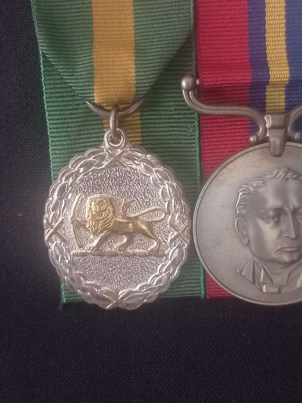 Rhodesian Medal Group Awarded To : 22034 T/SGT STEWART D.J.