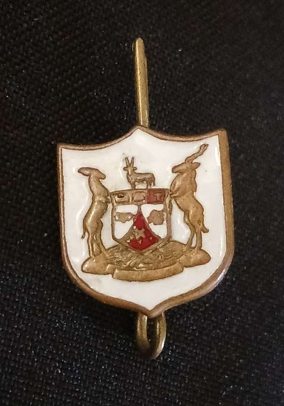 SWA Traffic Police Control cap badge (Police SWA)             F159