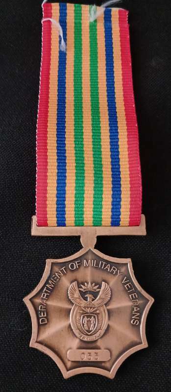 SADF & SANDF - SADF - MK Luthuli Detachment medal (Bronze) - Full size  Number 055              F164