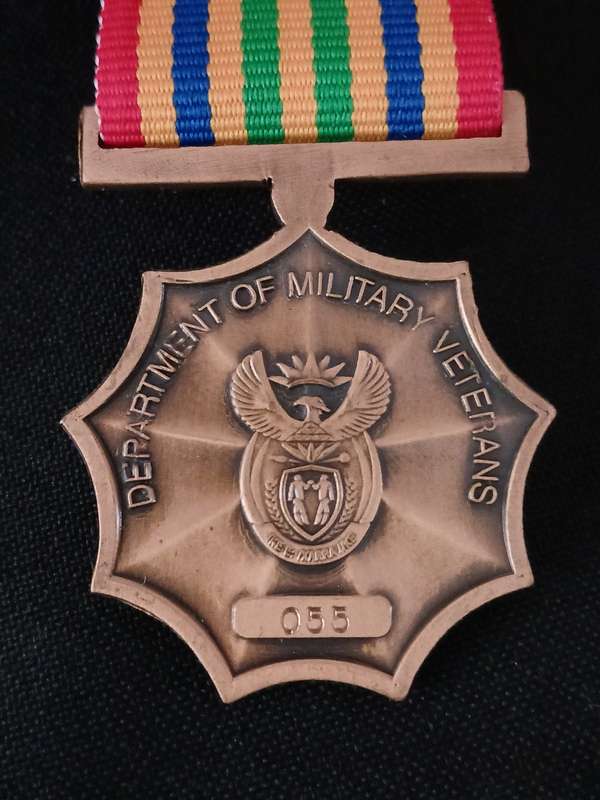 SADF & SANDF - SADF - MK Luthuli Detachment medal (Bronze) - Full size  Number 055              F164