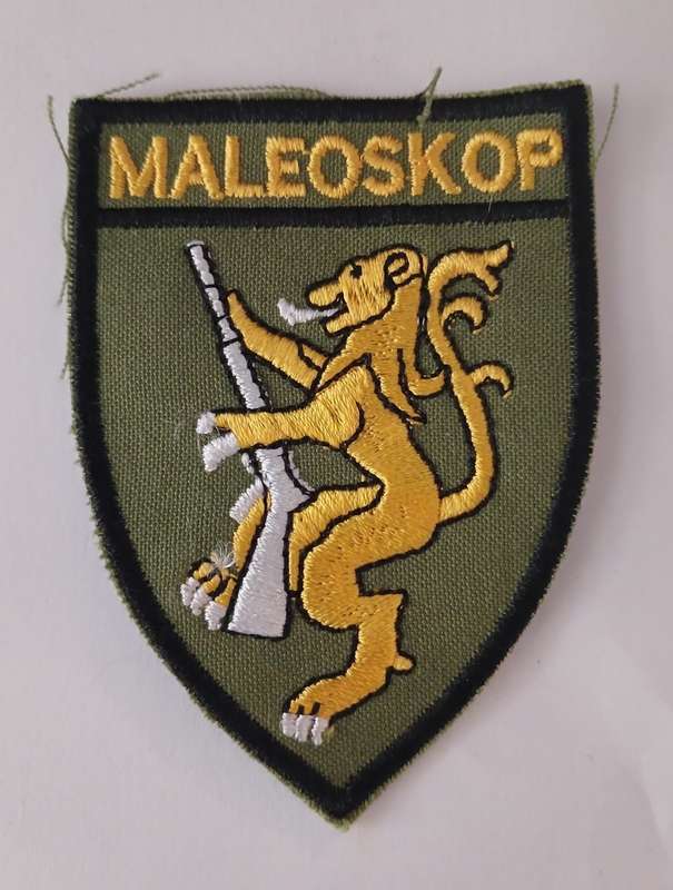 MALEOSKOP Cloth Badge                 F169