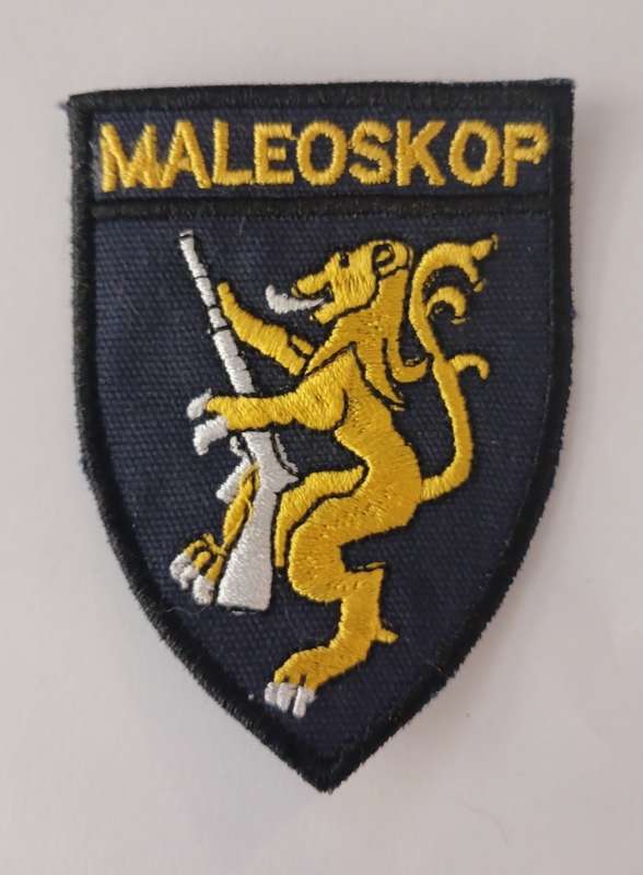 MALEOSKOP Cloth Badge                               F170