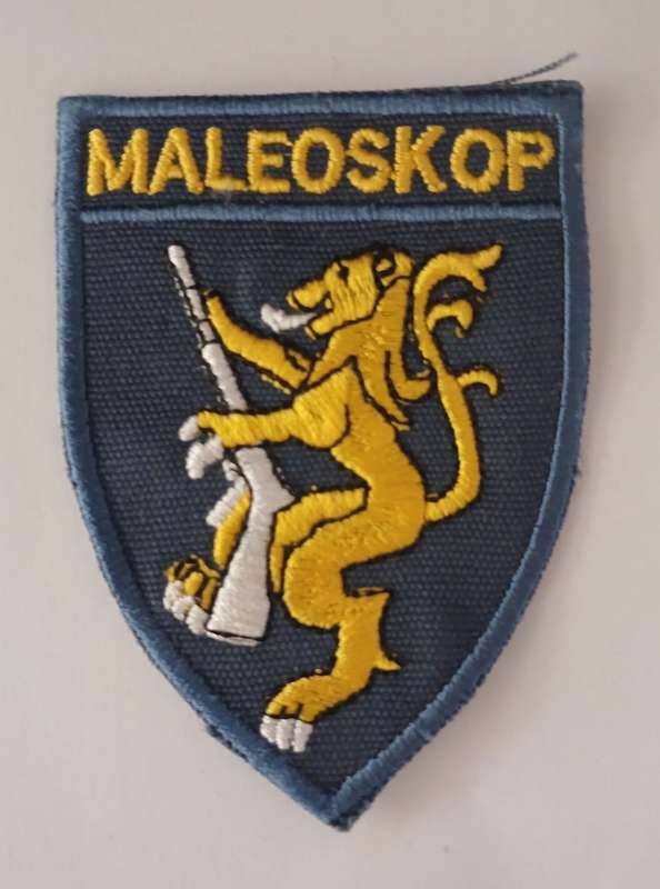 MALEOSKOP Cloth Badge                               F171