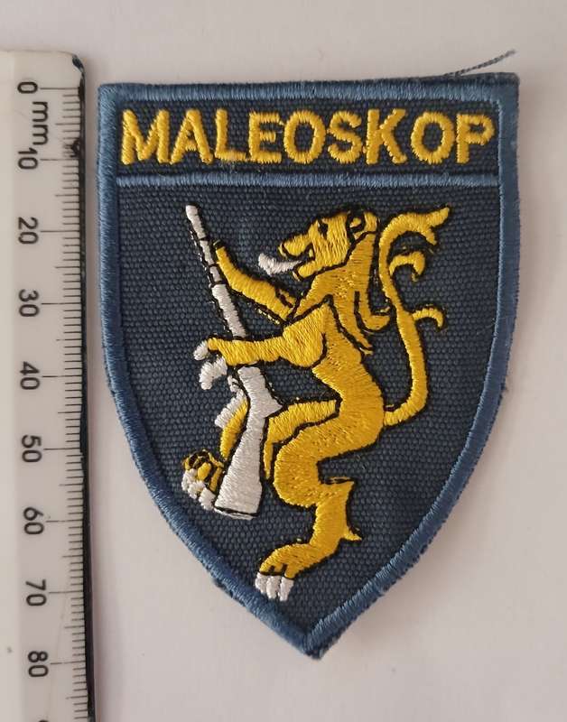 MALEOSKOP Cloth Badge                               F171