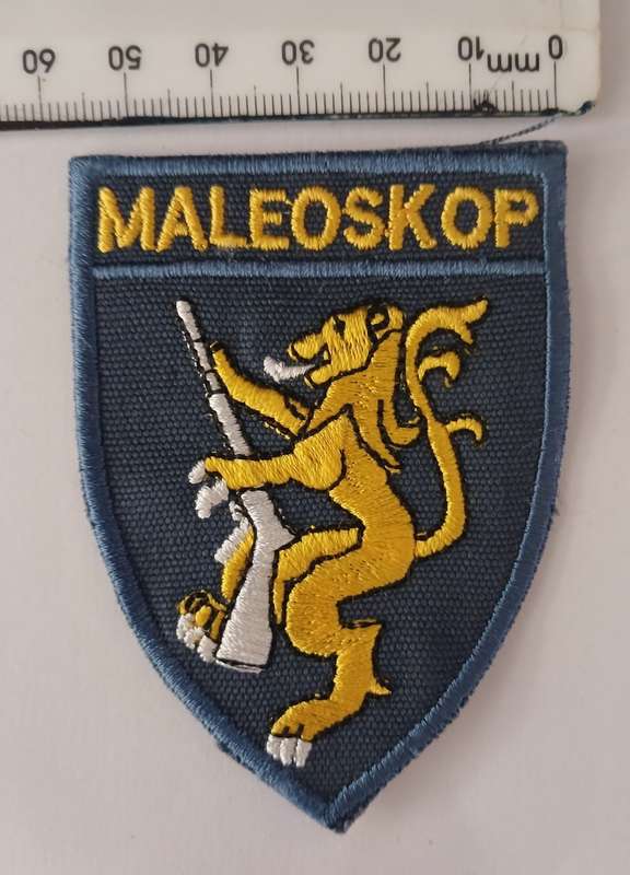 MALEOSKOP Cloth Badge                               F171