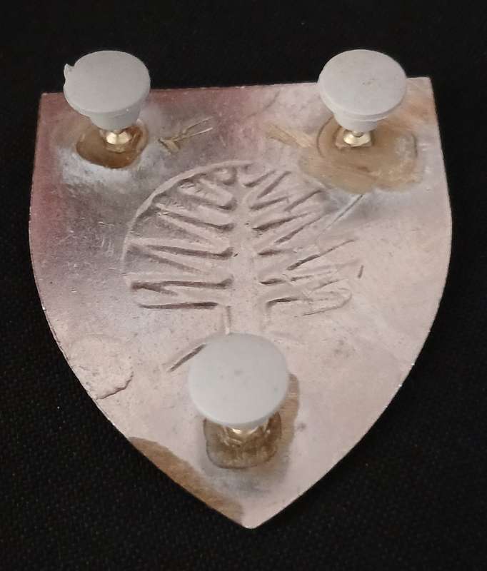 SADF WONDERBOOM MILITARY BASE SHOULDER FLASH ( Note Pins Repaired )           D90