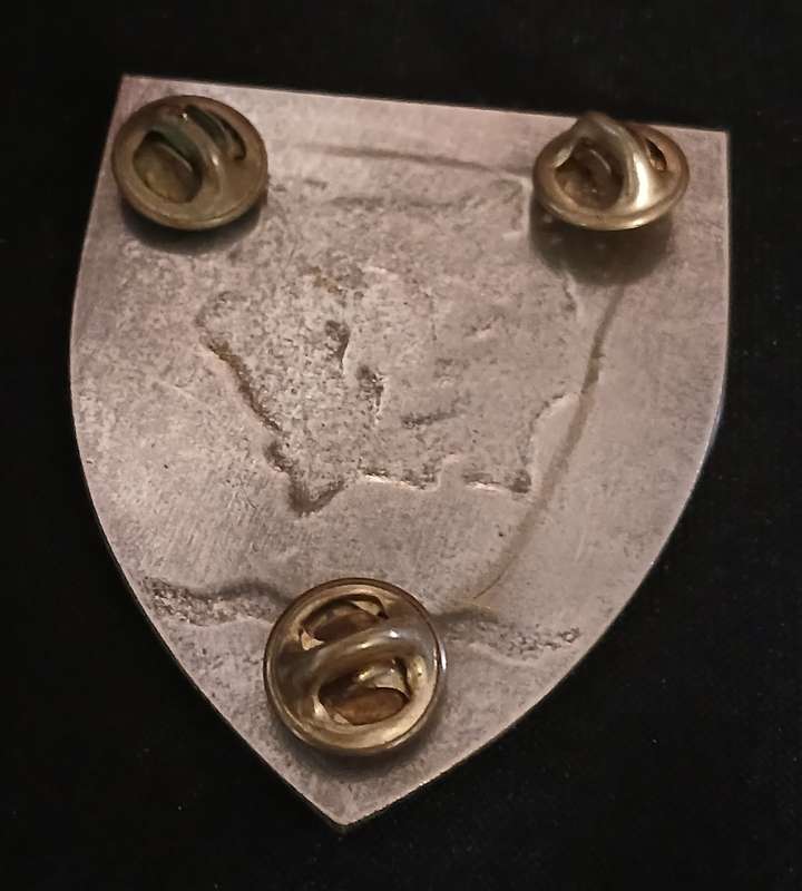 SA ARMY POTCHEFSTROOM COMMANDO ( SILVER ) SHOULDER FLASH                      D95