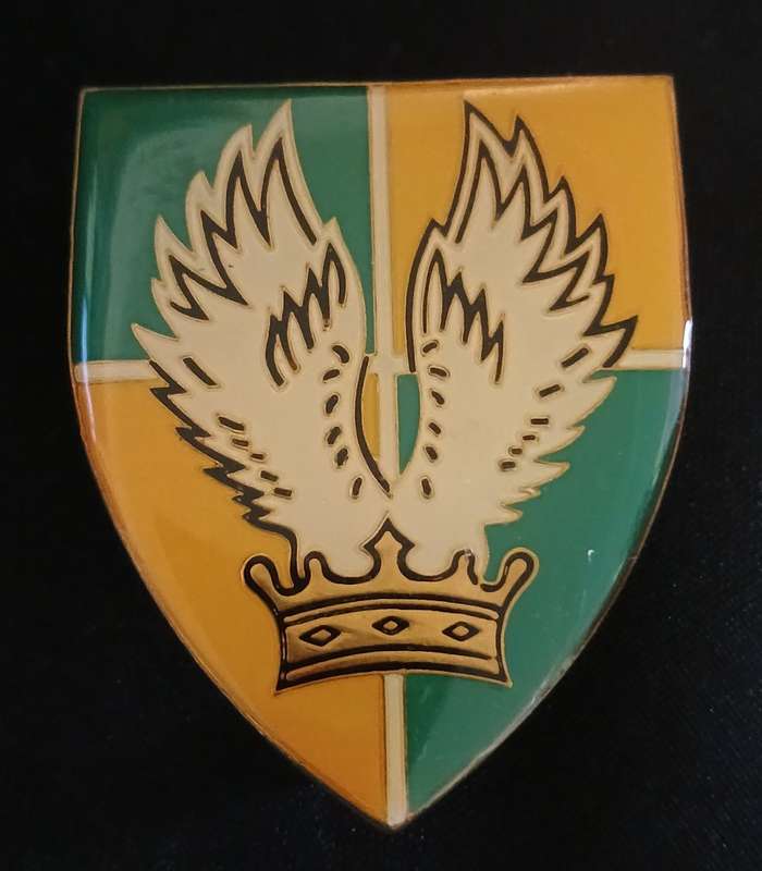 SADF GROUP 30 HQ SHOULDER FLASH      ( Note 2 Pins Repaired )                 D96