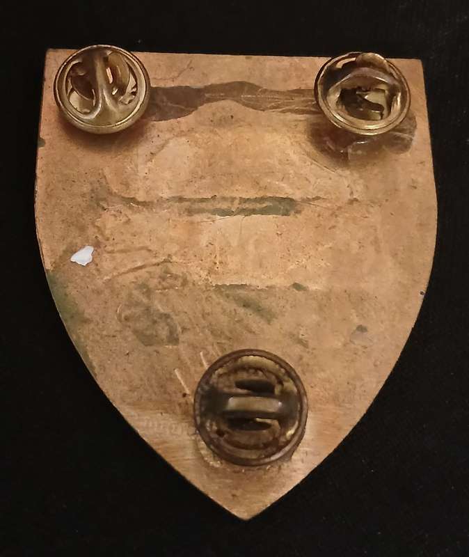SADF KNYSNA COMMANDO SHOULDER FLASH   ( Note 2 Pins Repaired )         D100