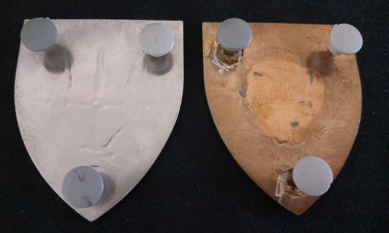 SADF GROUP 29 HQ SHOULDER FLASHES  ( Note 2 Pins Repaired )             H34