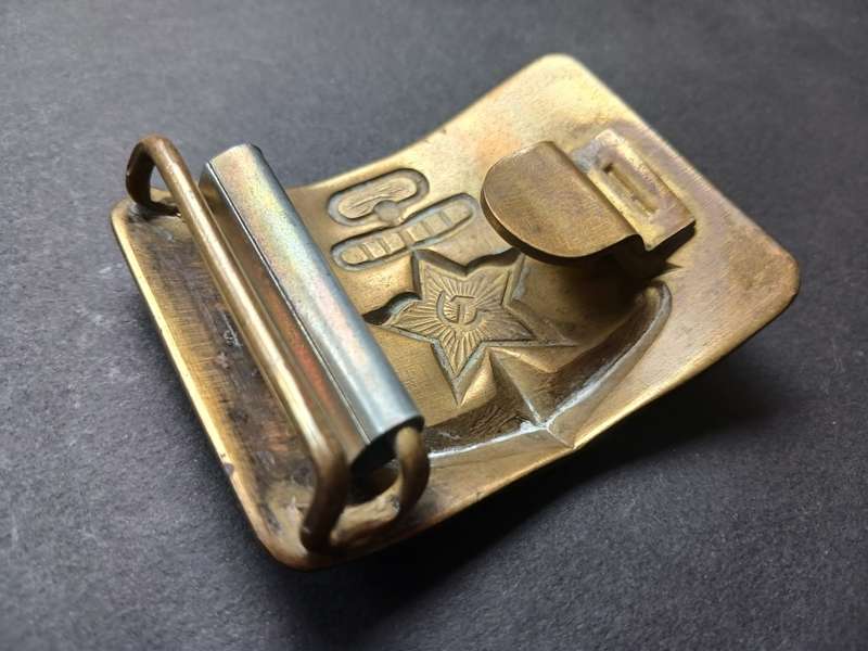 Belt Buckle Russia 1960 Cold War NOS Soviet Union Navy Red Fleet       F188