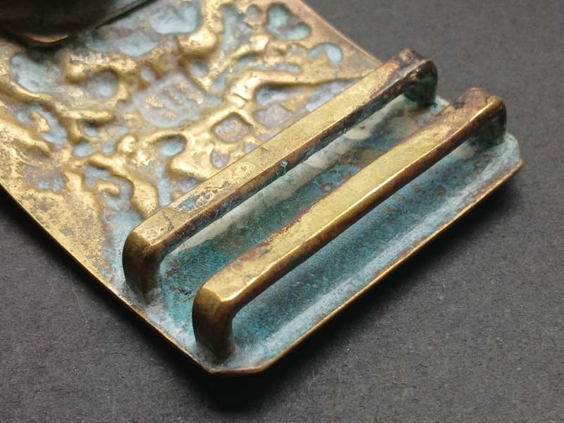 IMPERIAL RUSSIAN ARMY, ARTILLERY ENLISTED MEN BUCKLE                F190