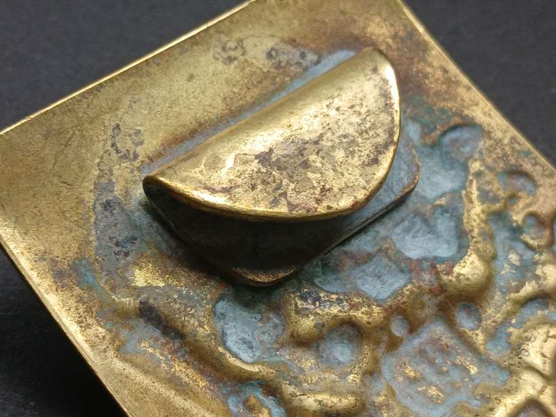IMPERIAL RUSSIAN ARMY, ARTILLERY ENLISTED MEN BUCKLE                F190