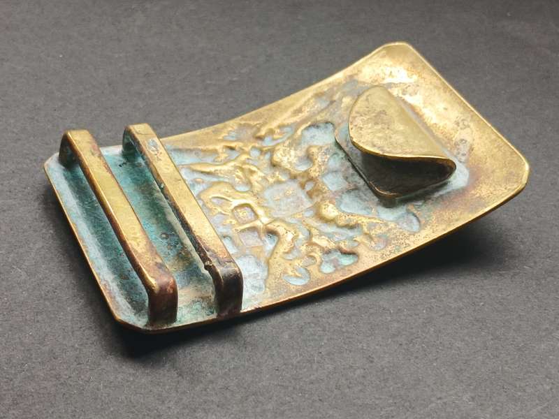 IMPERIAL RUSSIAN ARMY, ARTILLERY ENLISTED MEN BUCKLE                F190