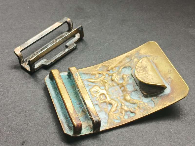 IMPERIAL RUSSIAN ARMY, ARTILLERY ENLISTED MEN BUCKLE                F190