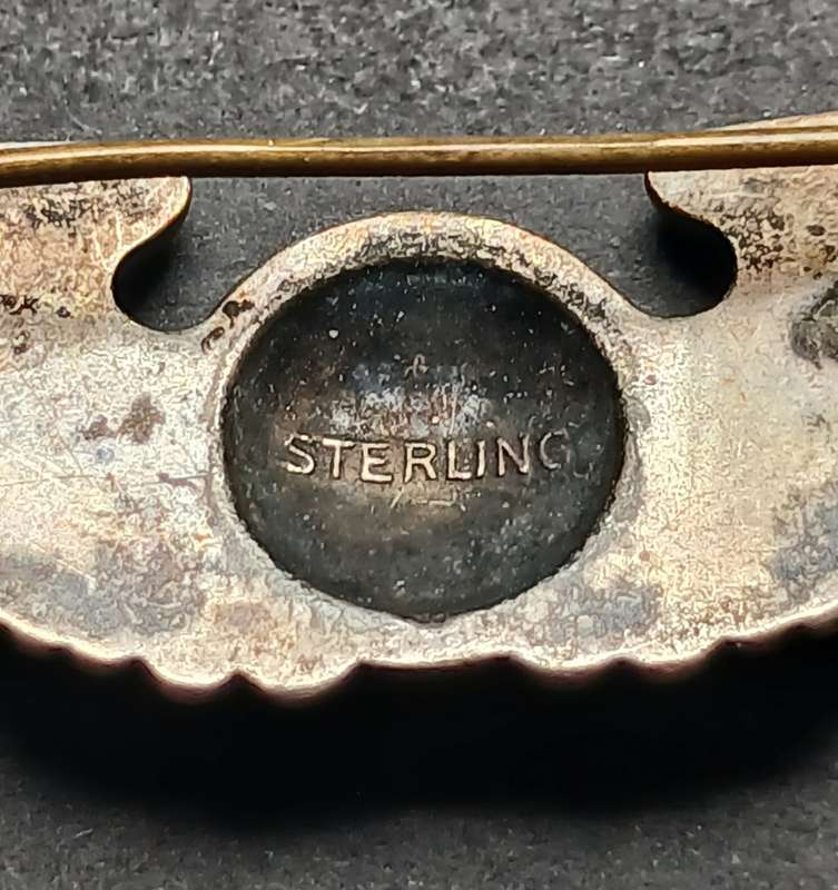 WW2 US ARMY AIRFORCE AIR CREW WING   ( Sterling )           F196