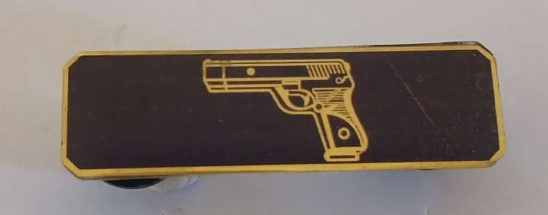 Special Police Unit Gauteng --- PISTOL Badge ( Note Pins Repaired )    F208