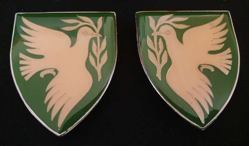 SADF VREDE COMMANDO SHOULDER FLASHES                             H41