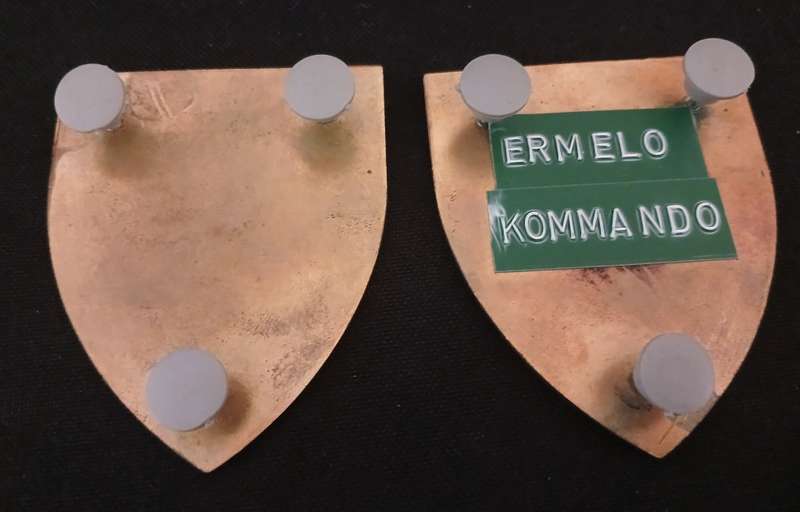 SADF ERMELO COMMANDO SHOULDER FLASHES                     H46