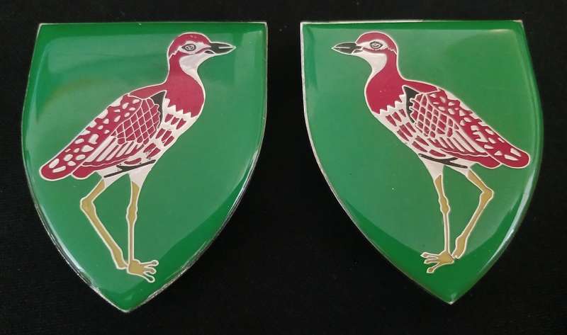 SADF BULTFONTEIN COMMANDO SHOULDER FLASHES                 H49