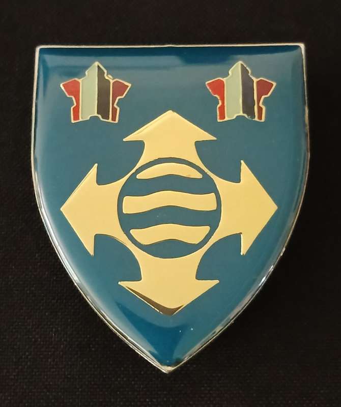 SA DEFENCE FORCE INSTITUTE (SADFI/SAWI)  Shoulder Flash    ( OLD )      ` SCARCE `          D102