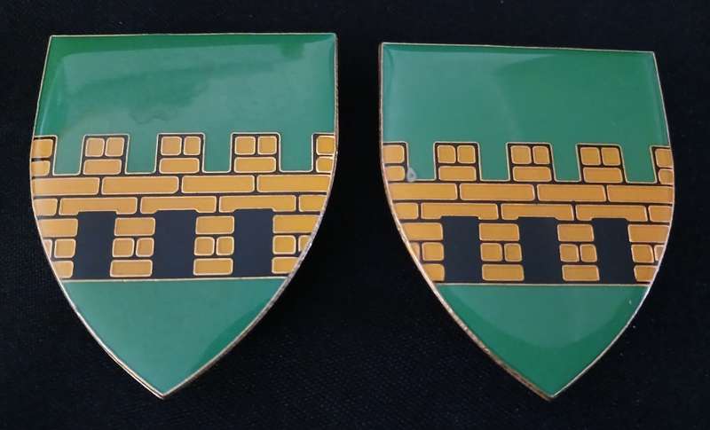 SADF SCHANSKOP COMMANDO SHOULDER FLASHES                  H53