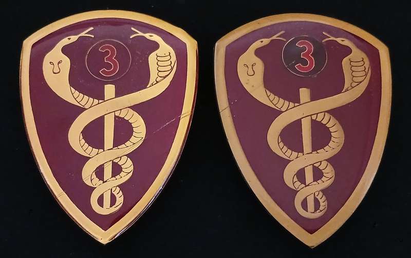 SADF -- SAMS  3 Military Hospital  Shoulder Flashes                          M6