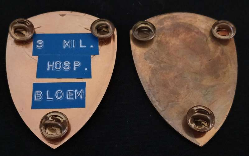 SADF -- SAMS  3 Military Hospital  Shoulder Flashes                          M6