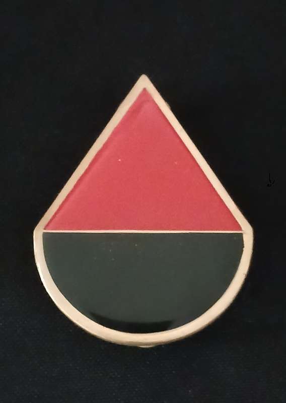 SADF 14 Artillery Regiment  ` DELTA ` Company Arm Flash       ` SCARCE `                   H62