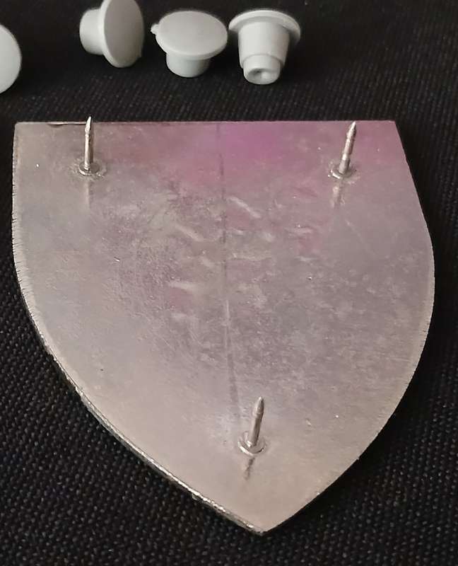 SADF SA. DEFENCE COLLEGE SHOULDER FLASH  ( ORRANGE )                 H69 B