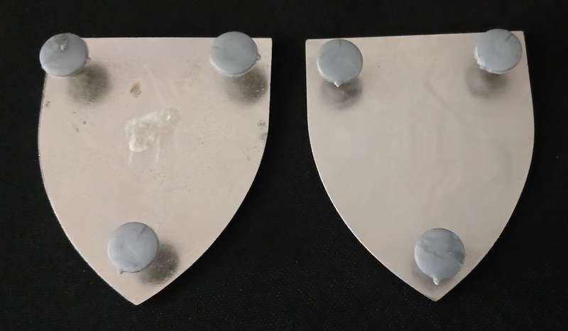 SADF 11 FIELD POSTAL UNIT SHOULDER FLASHES    ` OLD `     ` RARE `              H73
