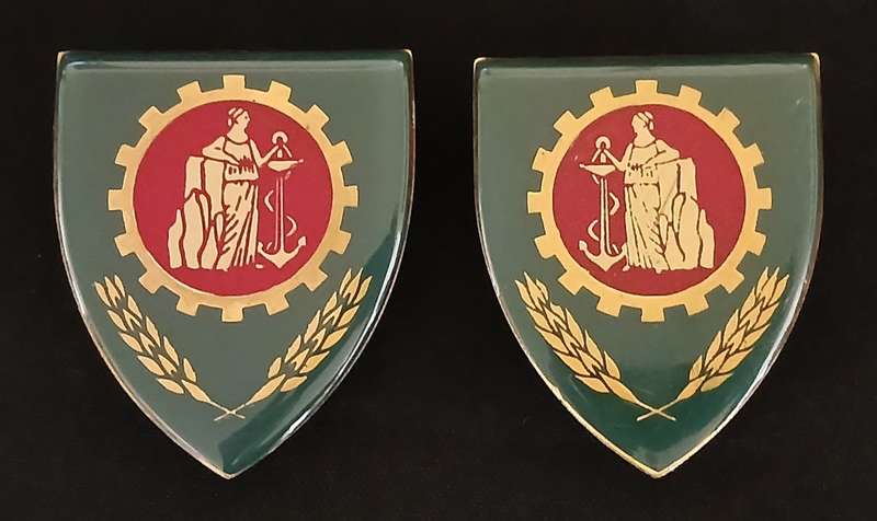 SADF - SA CAPE CORPS MAINTENANCE UNIT SHOULDER FLASHES                           H76