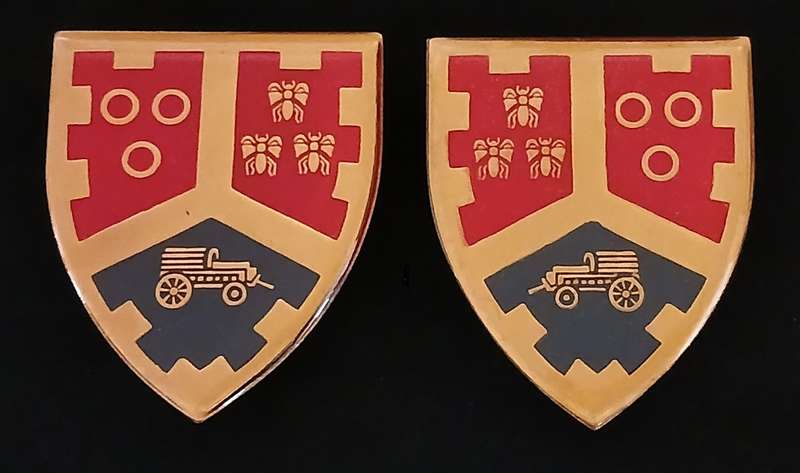 SADF UNIVERSITEIT VAN PRETORIA MILITARY UNIT SHOULDER FLASHES     ` RARE `           H77