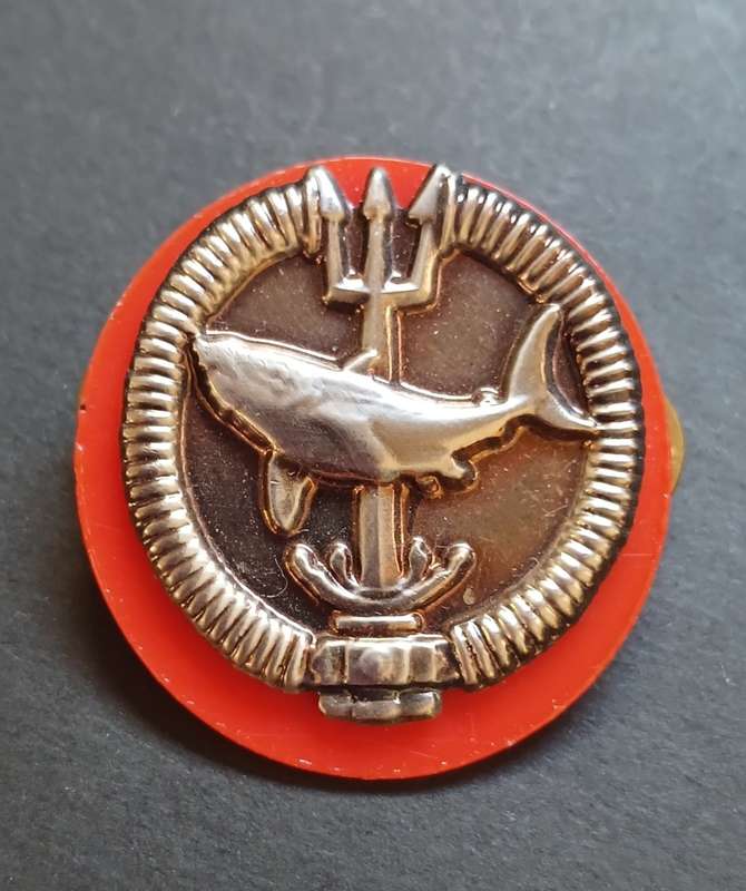 Attack Diver Special Forces Proficiency Badges ( Oxidized Metal ) Full Size            F233