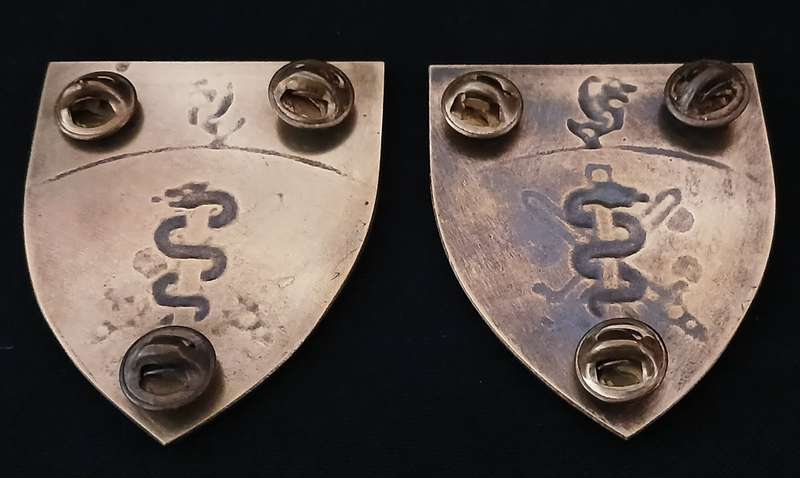 SADF SAMS E P Medical Command Shoulder Flashes  ` SCARCE `                          F239