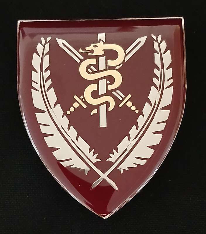 SADF -- SAMS  MEDICAL GROUP SAGD HK - SAMS HQ BATTALION SHOULDER FLASH               F240
