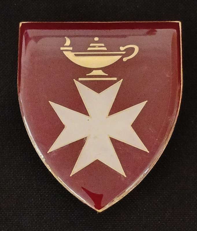 SA ARMY - SADF --- SAMS Nursing College Shoulder Flash ( 1979 - 1994 )                         F241