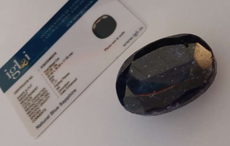 Natural Blue Sapphire  427 Cts