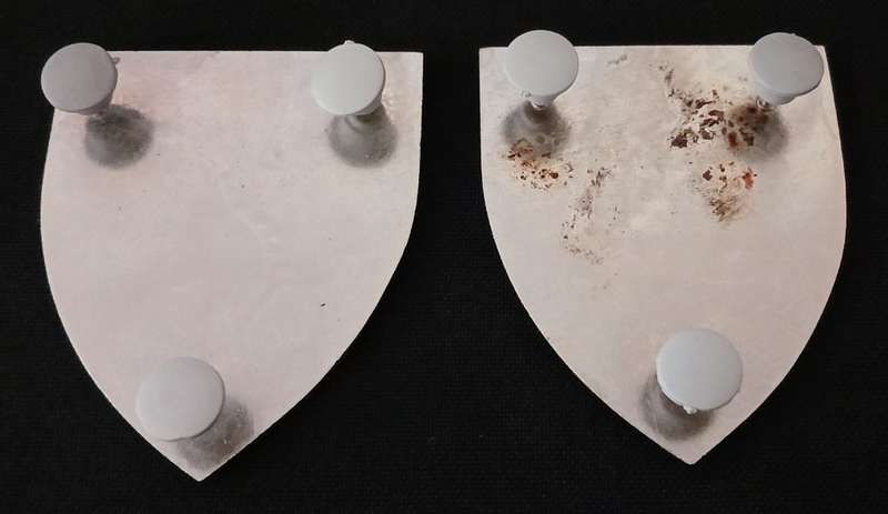 SADF QUEENS TOWN COMMANDO SHOULDER FLASHES                            H79