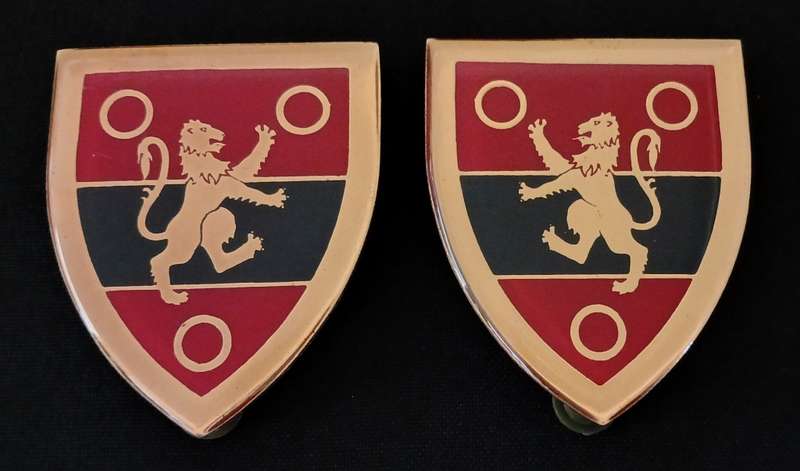 SADF 3 FIELD ENGINEERS SHOULDER FLASHES ( WITH TONGUE TYPE )         H82