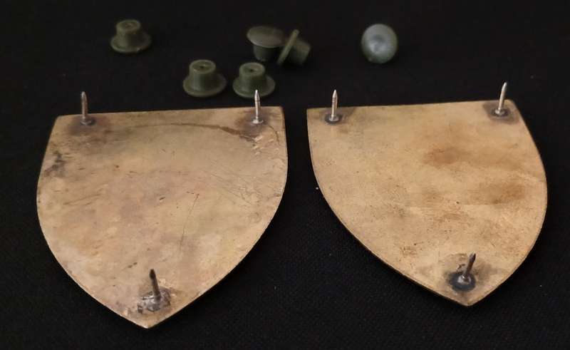 SADF 3 FIELD ENGINEERS SHOULDER FLASHES ( WITH TONGUE TYPE )         H82